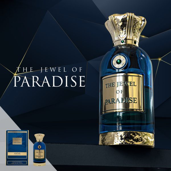 THE JEWEL OF PARADISE by ANFAR LONDON, extract de parfum, unisex, 100ML - Original Dubai