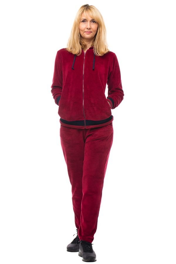 trening-doua-piese-catifea-bordo-si-sosete-negre-cu-blanita-1288-5029.jpg Trening dama doua piese catifea de bumbac bordo, cu banda neagra