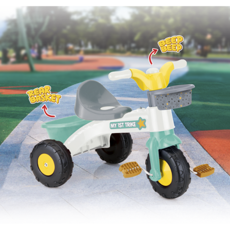 Tricicleta pentru copii - my 1st trike pastel