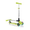 Trotineta globber primo cu lumini, pliabila , culoare verde
