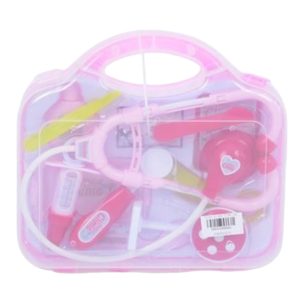 trusa-doctor-din-plastic-cu-valiza-transparenta-roz-786404.jpg Trusa Doctor din Plastic cu Valiza Transparenta, roz