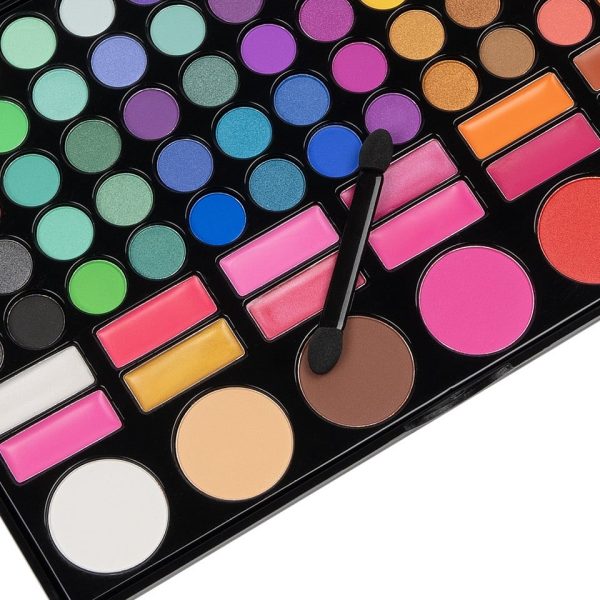 Trusa Machiaj All in One Diva SensoPRO Milano, 78 culori cu ruj si blush
