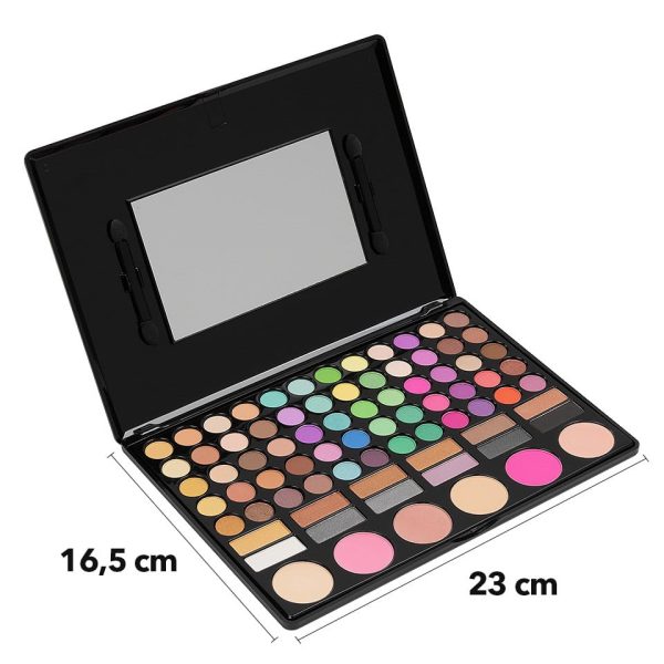 Trusa Machiaj Amazing Sweet SensoPRO Milano, 78 culori cu blush