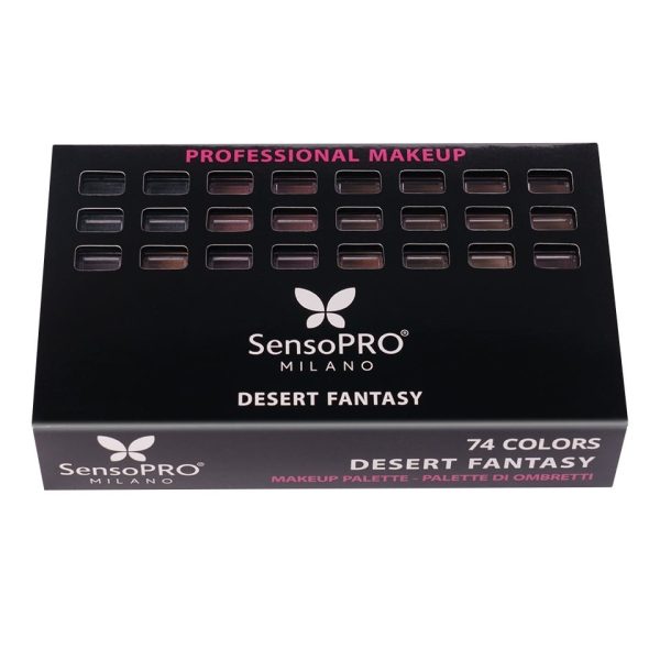 Trusa Machiaj Multifunctionala 74 culori SensoPRO Desert Fantasy