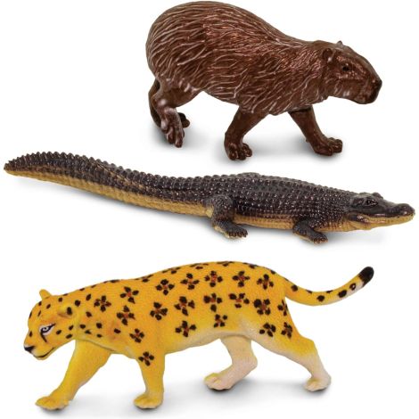Tub cu figurine Animale din America de Sud