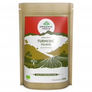 Turmeric Pulbere, 100% Organic, 100g  ECO| Organic India