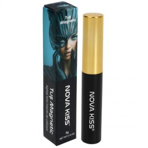 tus-premium-pentru-gene-magnetice-nova-kiss-negru-5-g-798608.jpg Tus Magnetic Premium NOVA KISS pentru Aplicarea Genelor False cu Magneti, Negru, 5 g