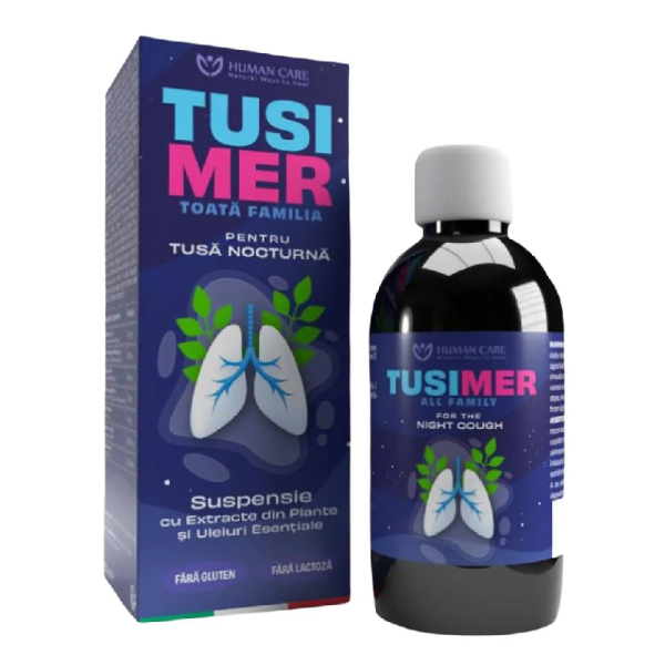 tusimer-sirop-night.png Tusimer Night sirop, 200 ml, Human Care