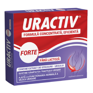 Uractiv Forte fara lactoza, 10 capsule, Terapia