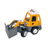 Utilaj de constructii de jucarie cu sunete si lumini, 16-18 cm, plug de zapada