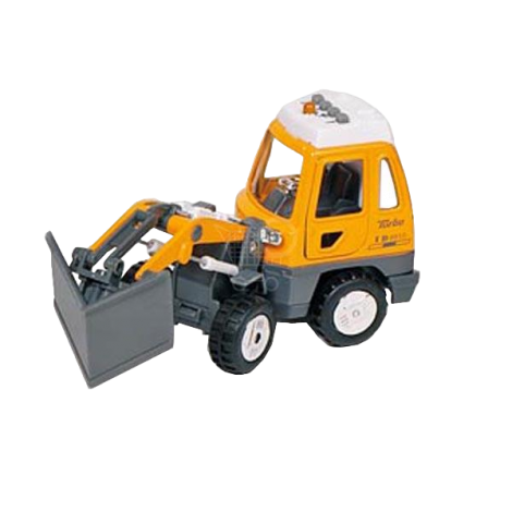 Utilaj de constructii de jucarie cu sunete si lumini, 16-18 cm, plug de zapada