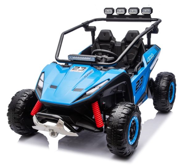 UTV electric pentru 2 copii, Kinderauto Vector Dune-Buggy, 300W, 24V, echipare premium, albastru