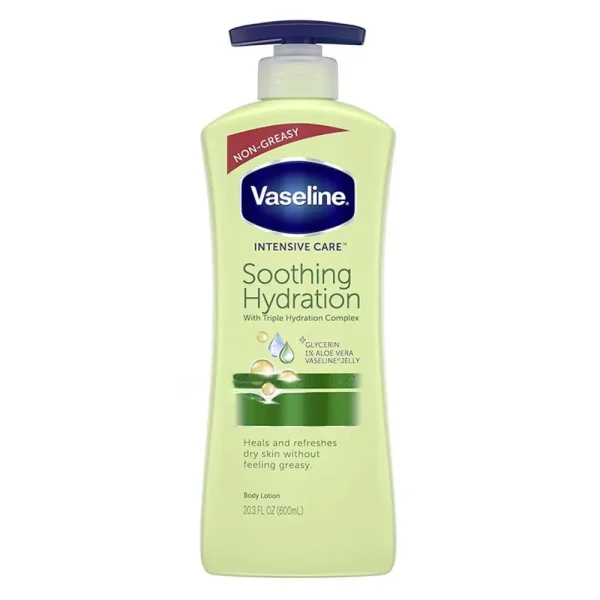 Vaseline Lotiune de corp cu pompa 600 ml Soothing Hydration