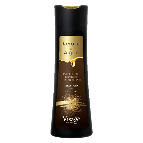 Visage Sampon femei 400 ml Keratin&Argan