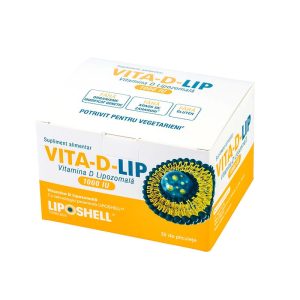 vitamina-d-lipozomala-1000IU-01-d9b.jpg VITA-D-LIP, Vitamina D Lipozomală 1000 IU 30 plicuri, LIPOSHELL®