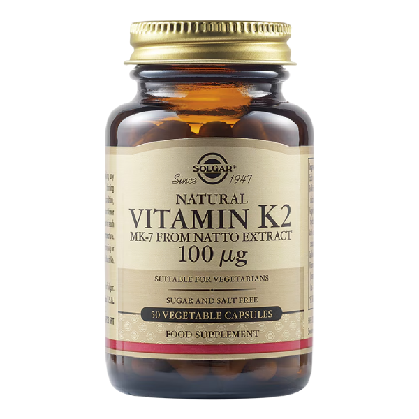 Vitamina K2 100 ug, 50 capsule, Solgar