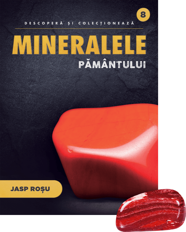 Jasp rosu. Volumul 8. Mineralele Pamantului