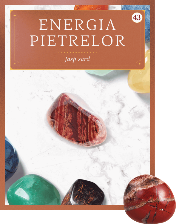 vol_43_energia_pietrelor.png Jasp sard. Volumul 43. Energia pietrelor