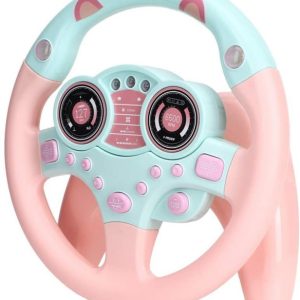 Volan Interactiv multifunctional, cu suport, 2192E roz