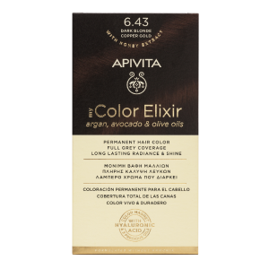 vopsea-de-par-my-color-elixir-dark-blonde-cooper-gold-n6-43-155-ml-apivita.png Vopsea de par My Color Elixir, Dark Blonde Copper Gold N6.43, 155 ml, Apivita