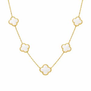 Colier Van Luxy White Gold