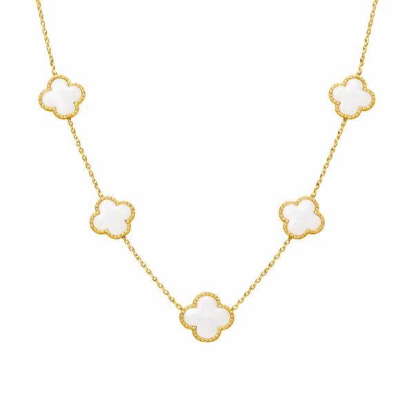 Colier Van Luxy White Gold