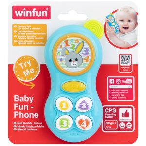 WINFUN TELEFON PENTRU BEBELUSI ALBASTRU