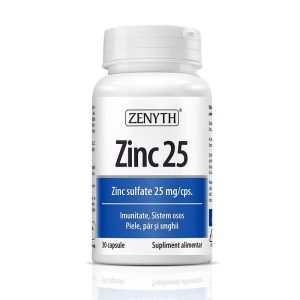 zinc-zenit-479.jpg Zinc - 25mg Zenith, 30cps